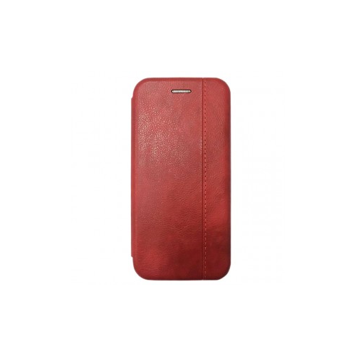 Open Color 2 | Чехол-книжка на магните для Samsung Galaxy Note 9 с подставкой и внутренним карманом (Красный)