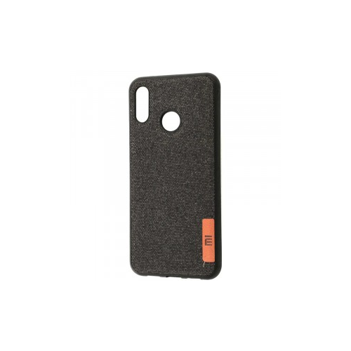 Epik Label Textile | Ультратонкий чехол для Xiaomi Redmi S2 с текстильным покрытием (Черный)