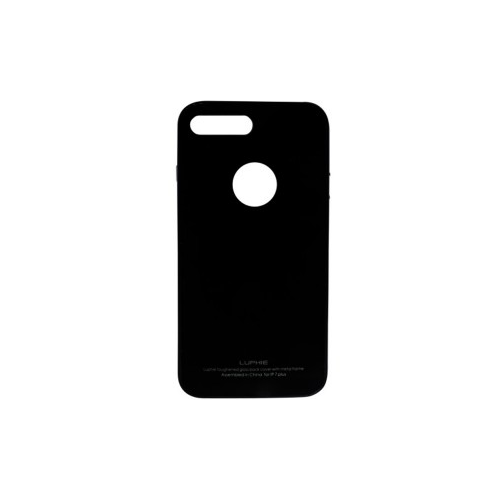 Luphie LUPHIE Metal Frame | Металлический бампер для Apple iPhone 7 plus / 8 plus (5.5") с глянцевой панелью (Черный / Черный)
