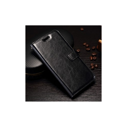 Epik Wallet | Кожаный чехол-кошелек с внутренними карманами для OnePlus 5 (Черный)