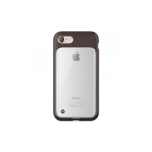 Stil STIL Monokini | Прозрачный чехол для Apple iPhone 7 / 8 (4.7") с силиконовым бампером (Коричневый)