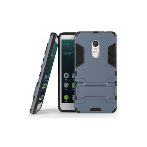 Epik Transformer | Противоударный чехол для Redmi Note 4X / Note 4 (SD) с мощной защитой корпуса (Серый / Metal slate)