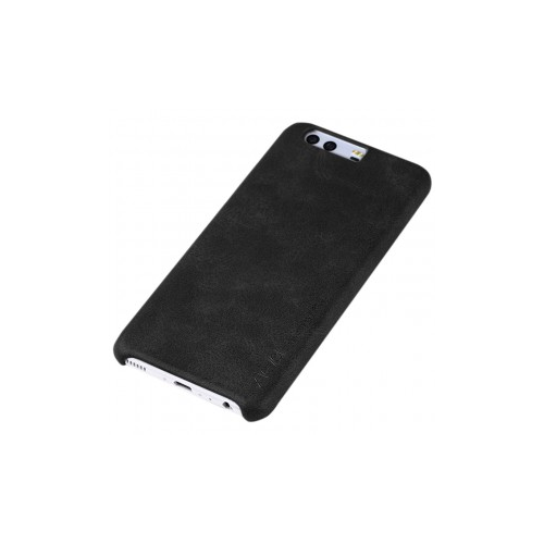 Epik Винтажный чехол накладка из искусственной кожи с матовой фактурой для Huawei P10 Plus (Черный)