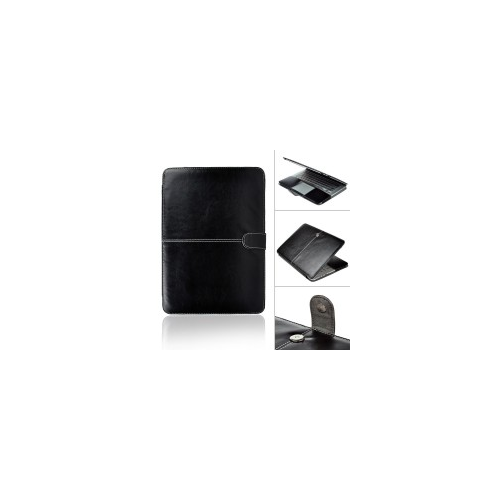 Кожаный чехол-книжка TTX для Apple MacBook 12 (Черный)