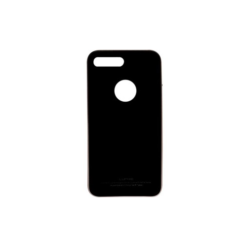 Luphie LUPHIE Metal Frame | Металлический бампер для Apple iPhone 7 plus / 8 plus (5.5") с глянцевой панелью (Золотой / Черный)