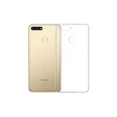 J-Case THIN | Гибкий силиконовый чехол для Huawei Y7 Prime (2018) / Honor 7C pro (Бесцветный)