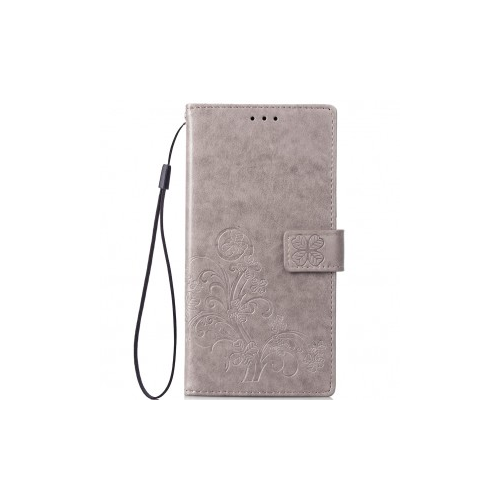 Epik Чехол-книжка с узорами на магнитной застёжке для Xiaomi Redmi Note 5 Pro / Note 5 (DC) (Серый)