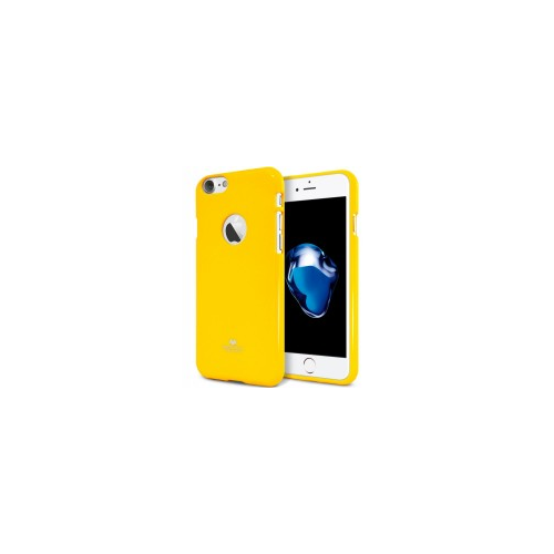 Mercury Jelly Pearl Color | Яркий силиконовый чехол для для Apple iPhone 7 / 8 (4.7") (Желтый)