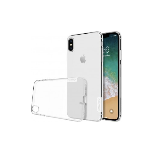 Nillkin Nature | Прозрачный силиконовый чехол для Apple iPhone XS Max (6.5") (Бесцветный (прозрачный))