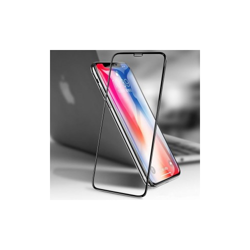 Epik 6D защитное стекло с полной проклейкой для Apple iPhone XS Max (6.5") на весь экран (Черное)