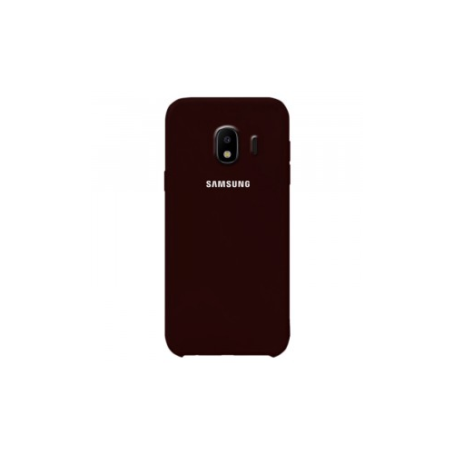 Epik Силиконовый чехол для Samsung J400F Galaxy J4 (2018) с покрытием soft touch (Коричневый / Brown)