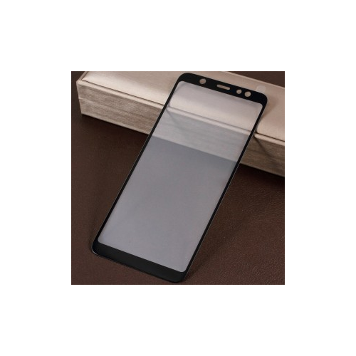 Epik Artis 2.5D | Цветное защитное стекло на весь экран для Samsung Galaxy A6 Plus (2018) (Черный)