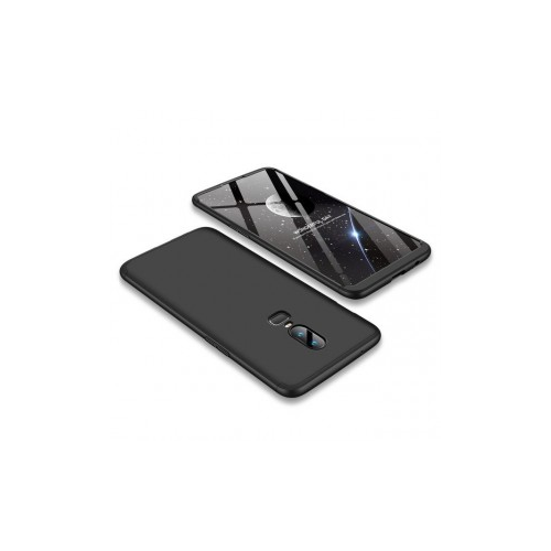 GKK LikGus 360° | Двухсторонний чехол для OnePlus 6 с защитными вставками (Черный)