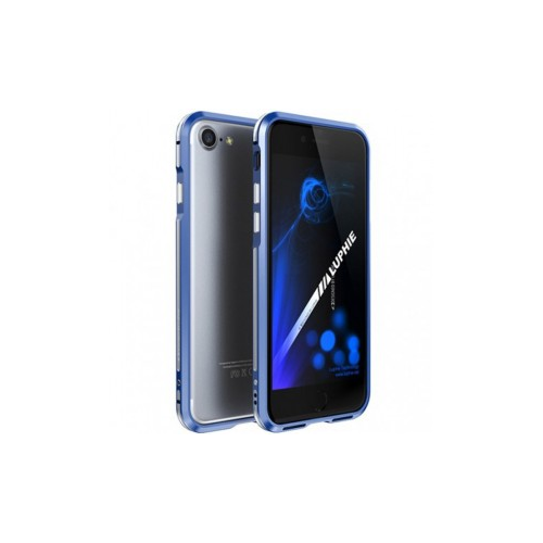 Luphie LUPHIE Blade Sword | Двухцветный алюминиевый бампер для Apple iPhone 7 / 8 (4.7") (Синий / Серебряный)