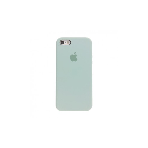 Epik Чехол Silicone Case для iPhone SE (Светло-зеленый «Нежная мята»)