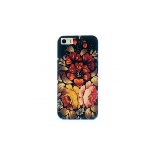 Epik TPU чехол IMD Print "Blooming Flowers" для Apple iPhone 5/5S/SE