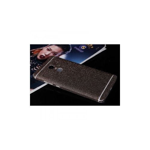 Noreve Виниловая наклейка на обе стороны Glitter series для Xiaomi Redmi Note 4 (MTK) (Серый)