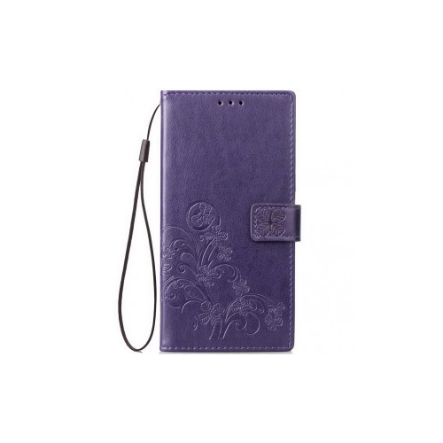 Epik Чехол-книжка с узорами на магнитной застёжке для Xiaomi Redmi Note 5 Pro / Note 5 (DC) (Фиолетовый)