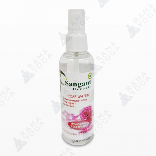 Розовая вода Sangam herbals (100 г) RamaYoga