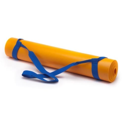 Стяжка для йога-коврика Рамайога (0,1 кг, синий) RamaYoga