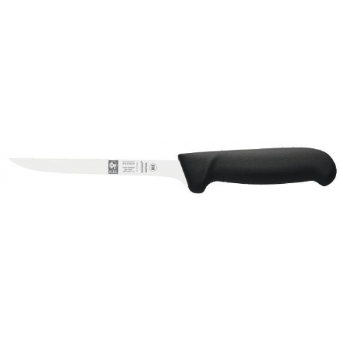 Нож обвалочный 150/285мм изогнутый узкое гибкое лезвие черный SAFE Icel | 28100.3973000.150