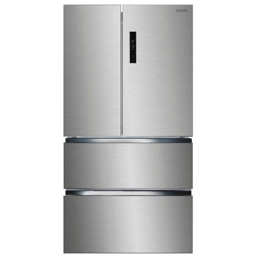 Холодильник Ginzzu NFK-470 Steel
