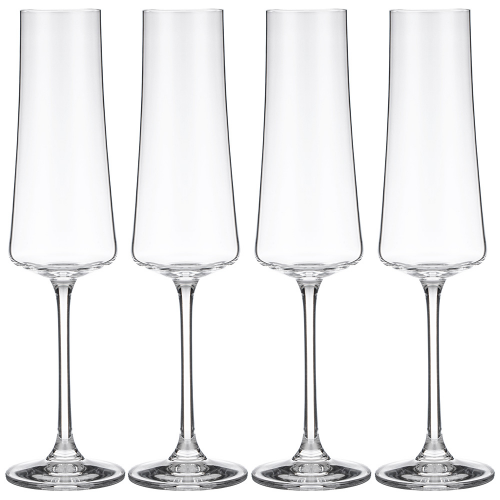 Набор бокалов для шампанского Xtra (210 мл - 4 шт) Crystalex