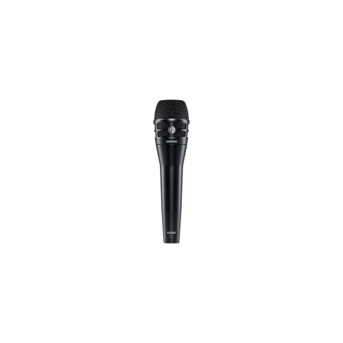SHURE WIRED KSM8/B Dualdyne Cardioid Dynamic Handheld Vocal Microphone, Black