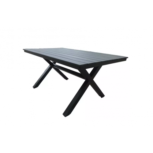 Алюминиевый стол Aroma 150 Black Joygarden