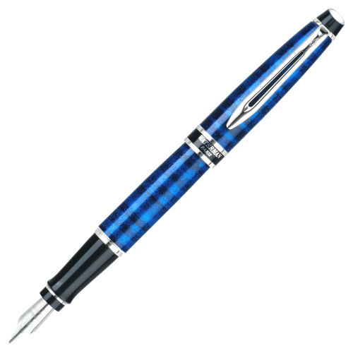 Waterman WT 141621/20 Ручка перьевая Expert 2, Sublimated Blue CT (Перо F)