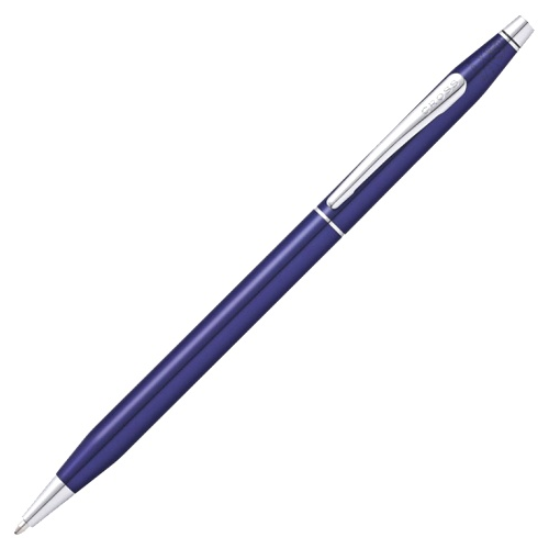 Cross AT0082-112 Шариковая ручка Century Classic, Translucent Blue Lacquer CT