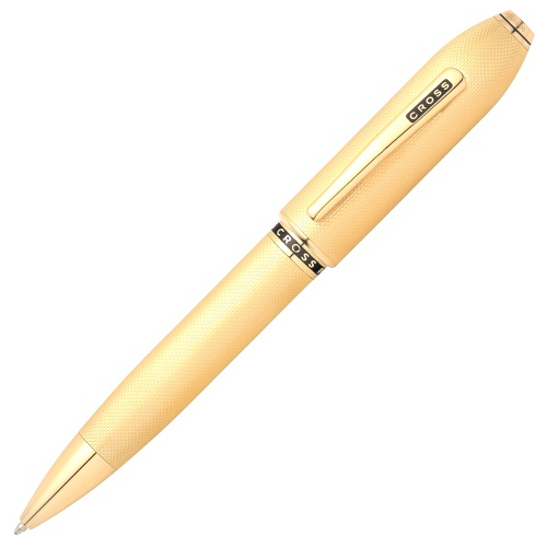 Cross AT0702-4 Шариковая ручка Peerless 125, Heavy Gold Plate GT