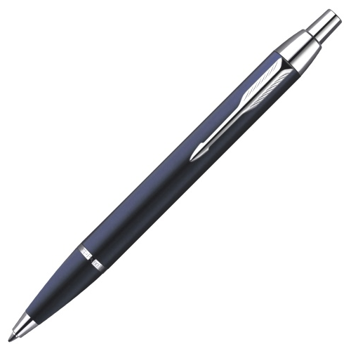 Parker S0856460 Шариковая ручка I.M. Metal K221, Deep Blue CT