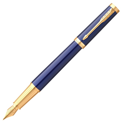 Parker 2182009 Ручка перьевая Ingenuity Core F570, Lacquer Blue GT (Перо F)