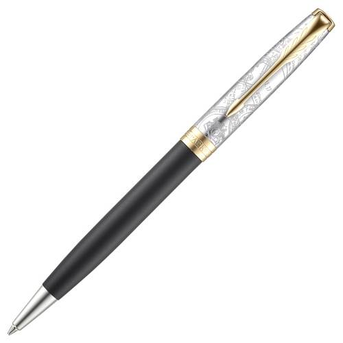Parker 2054837 Ручка шариковая Sonnet Impression SE18 K541, Matte Black GT