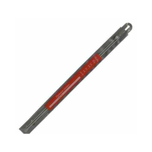 Инструмент для вязания Hobby&Pro 940225 Спицы прямые алюминиевые с покрытием 35см, 2,5мм