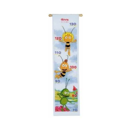 Набор для вышивания Vervaco PN-0148477 Ростомер "Пчелка Майя и друзья"
