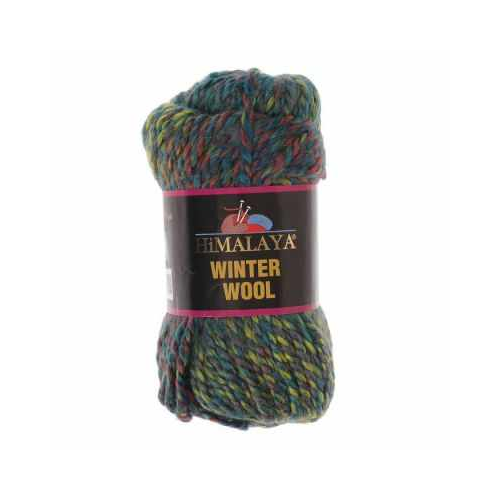 Пряжа Himalaya Пряжа Himalaya Winter wool Цвет.14 террак.зел.бирюза