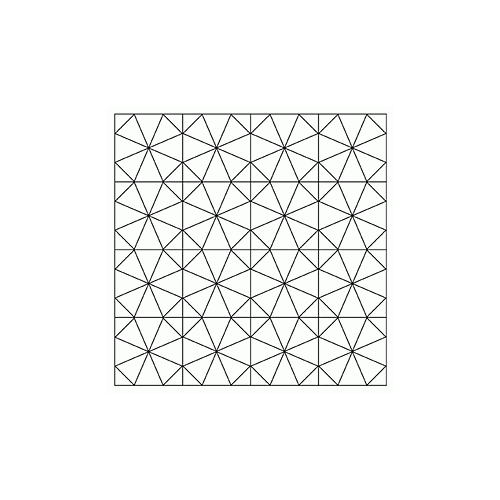 Инструменты для шитья Benartex 0010701 Ткань для шитья по основе "Калейдоскоп" (115*110 см)