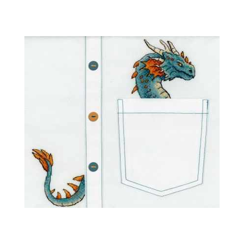 Набор для вышивания МП Студия В-252 Благородный дракон