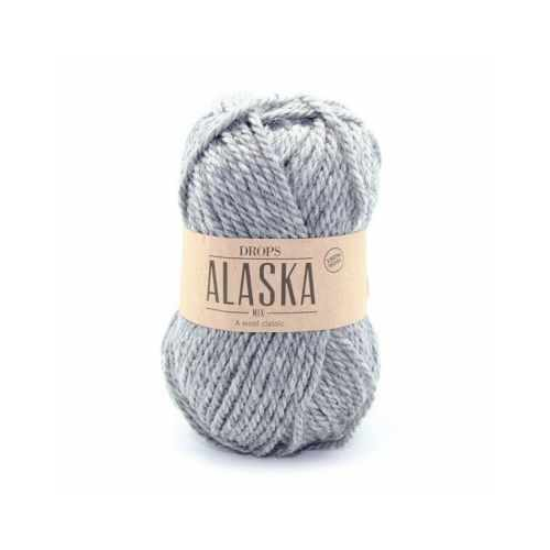 Пряжа DROPS Пряжа DROPS Alaska Цвет.04m Grey/серый