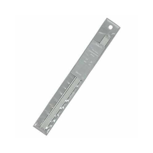 Инструмент для вязания Hobby&Pro 940525 Спицы носочные алюминиевые с покрытием, 20 см,2,5 мм