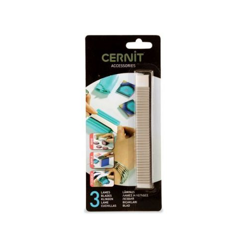 Инструменты для полимерной глины Cernit CE903 Набор лезвий для пластики (металл), 3 шт. Cernit