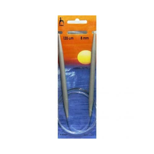 Инструмент для вязания PONY 50467 Спицы круговые 8,00 мм/ 120 см, пластик PONY