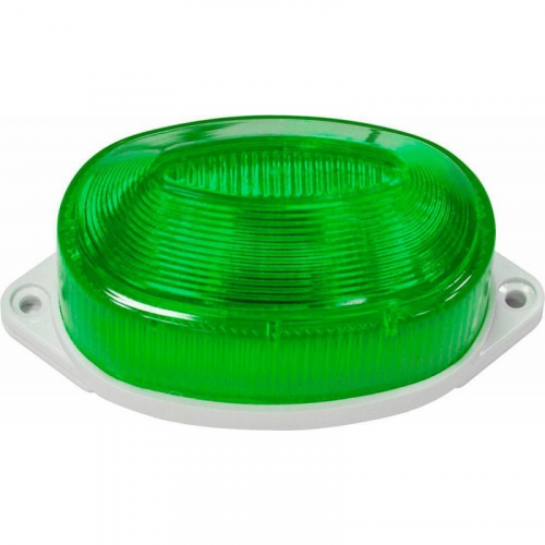 Светильник-вспышка (стробы) 3,5W 230V, зеленый, ST1C, цена за 1 шт