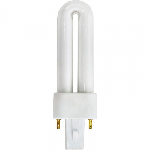 Лампа люминесцентная одноцокольная, 9W 230V 1U/T4 2P G23 6400K, EST1, цена за 1 шт
