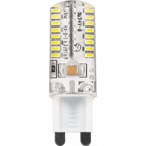 Лампа светодиодная, (4W) 230V G9 2700K, LB-421, цена за 1 шт