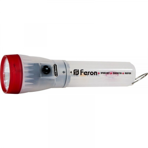 Фонарь 2 Leds красный 3*AA, TL023, цена за 1 шт