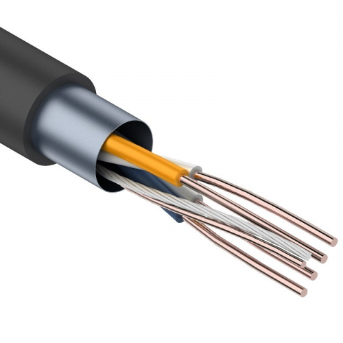 Кабель витая пара F/UTP, CAT 5e, PE, 2PR, 24AWG, OUTDOOR, SOLID, черный, 305м, REXANT, цена за 1 бухта