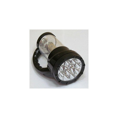 Фонарь Облик 6008 - 19+24LED Black, цена за 1 шт